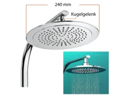 Regendouchekop Stiloval