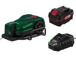 Robotmaaier 20 V met 4 Ah accu's en 4,5 A lader