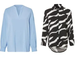 Satijnen dames blouse