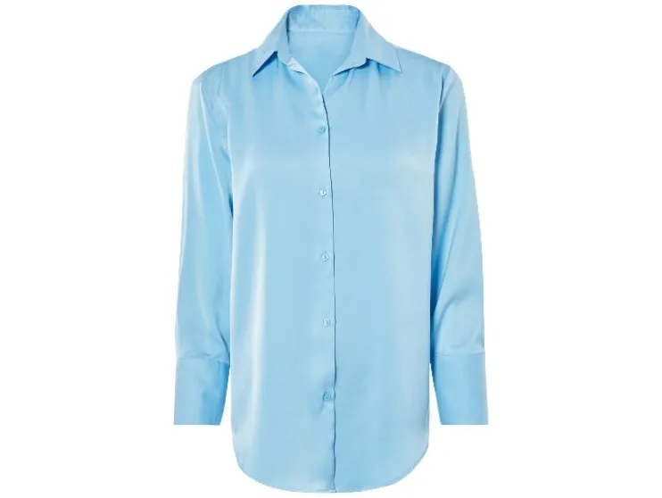 Satijnen dames blouse