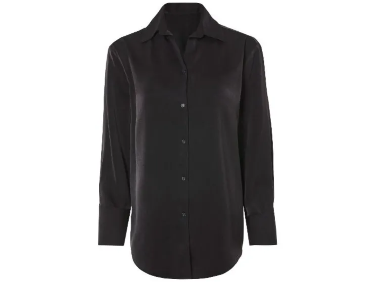 Satijnen dames blouse