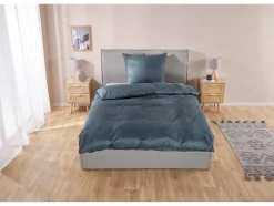 Satijnen dekbedovertrek 140 x 200 cm