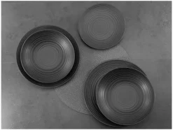 Serviesset Lava Stone 12-delig