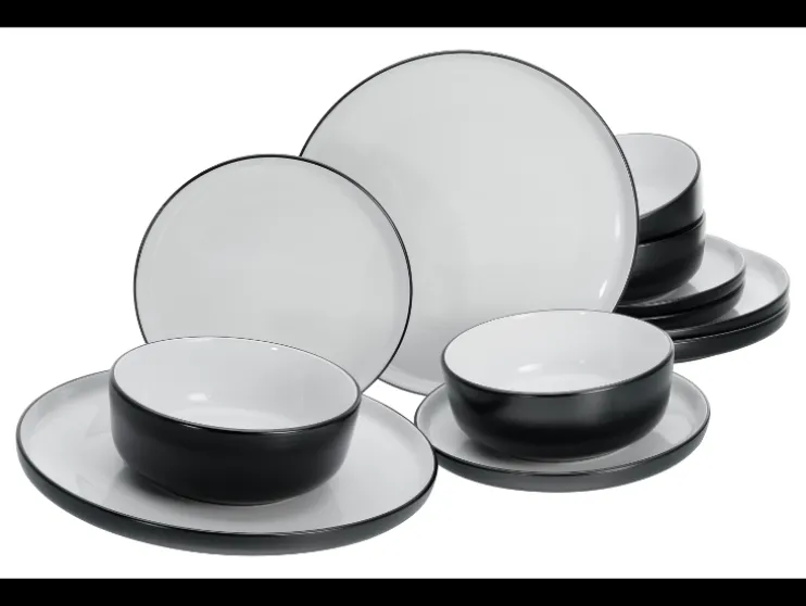 Serviesset Nordic Cool Black