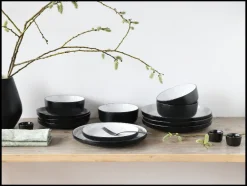 Serviesset Nordic Cool Black