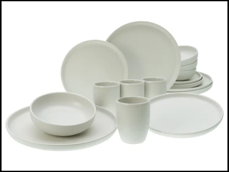 Serviesset Uno Offwhite