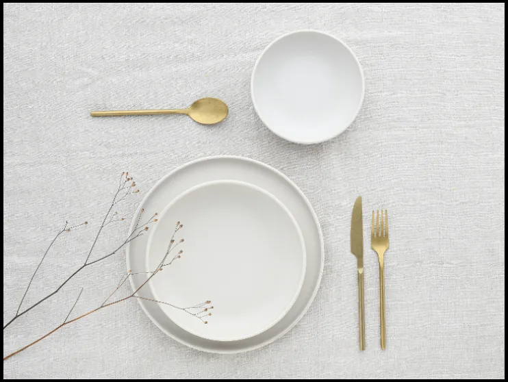 Serviesset Uno Offwhite