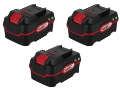 Set van 3 accu's 20 V - 4 Ah