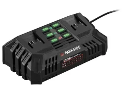 Set van 2 accu's 20 V - 2 Ah en 1 dubbele lader - 4,5 A