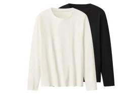 Set van 2 dames shirts met lange mouwen