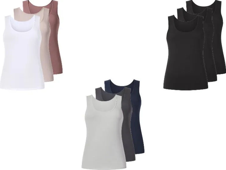 Set van 3 dames tops - Plus size