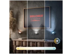 Set van 2 draadloze wandlampen