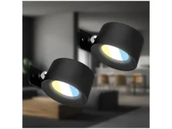 Set van 2 draadloze wandlampen