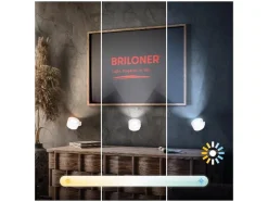 Set van 2 draadloze wandlampen