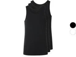 Set van 3 fijnrib heren hemden - Plus size