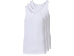 Set van 3 fijnrib heren hemden - Plus size