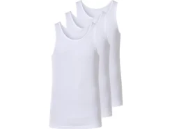 Set van 3 fijnrib heren hemden