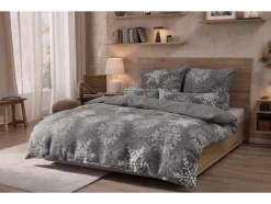 Set van 2 fleece kussenslopen 60 x 50 cm