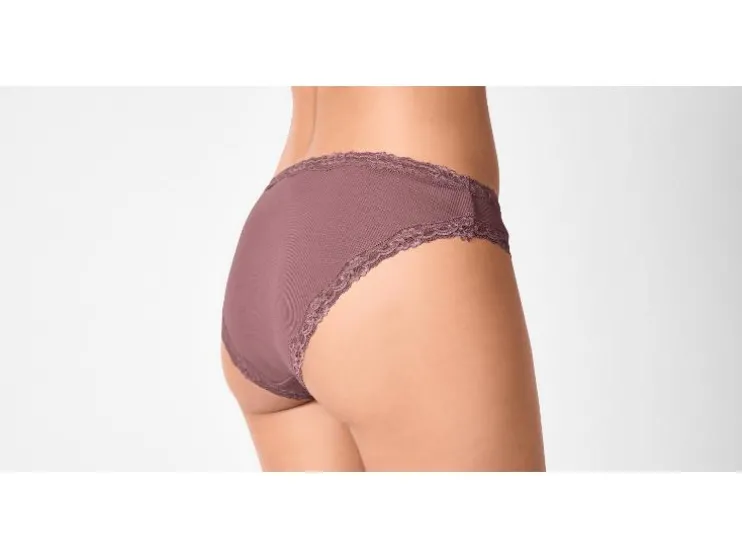 Set van 5 geribde dames onderbroeken