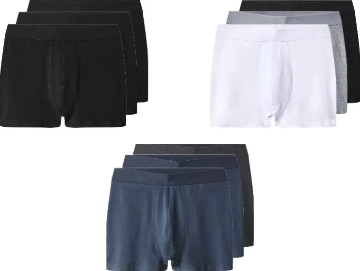 Set van 3 heren boxers