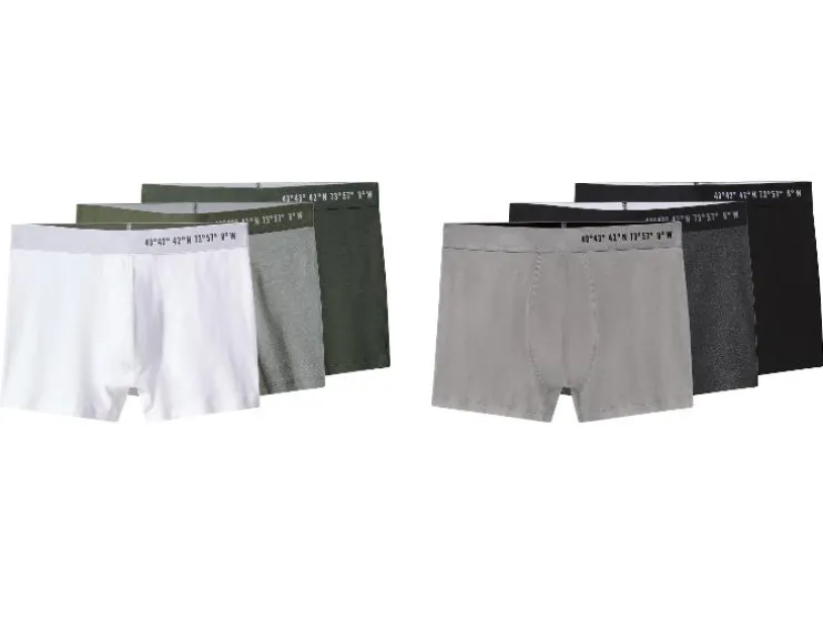 Set van 3 heren boxers