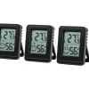 Set van 3 hygro- en thermometers