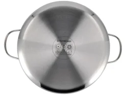 Set van 5 RVS pannen