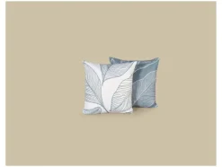 Set van 2 satijnen kussenslopen 50 x 60 cm