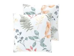 Set van 2 satijnen kussenslopen 50 x 60 cm