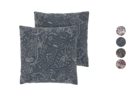 Set van 2 satijnen kussenslopen 60 x 50 cm