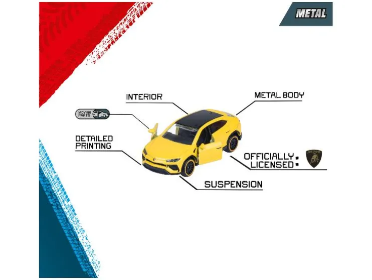 Speelgoedauto 5-delige geschenkset Speelauto 5-delige cadeauset