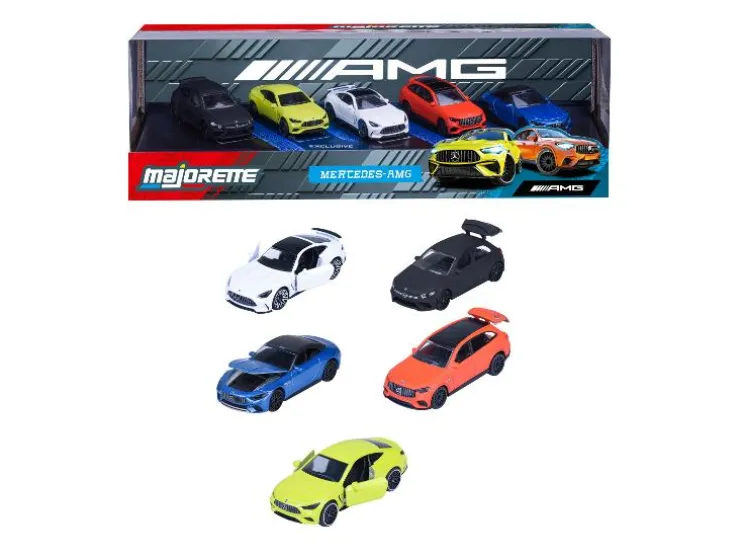 Speelgoedauto 5-delige geschenkset Speelauto 5-delige cadeauset