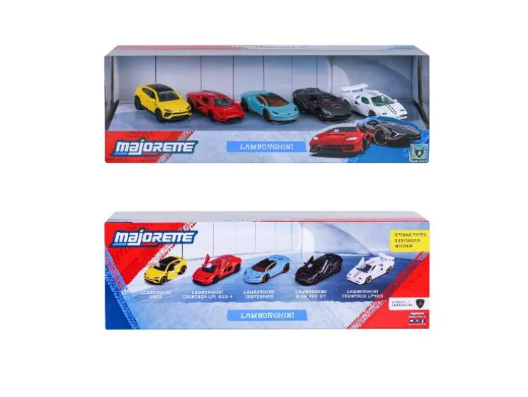Speelgoedauto 5-delige geschenkset Speelauto 5-delige cadeauset