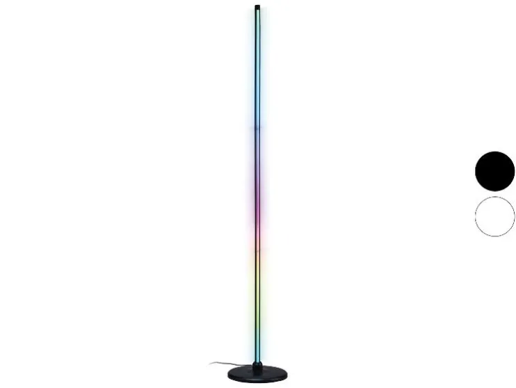 Staande lamp met audiosensor