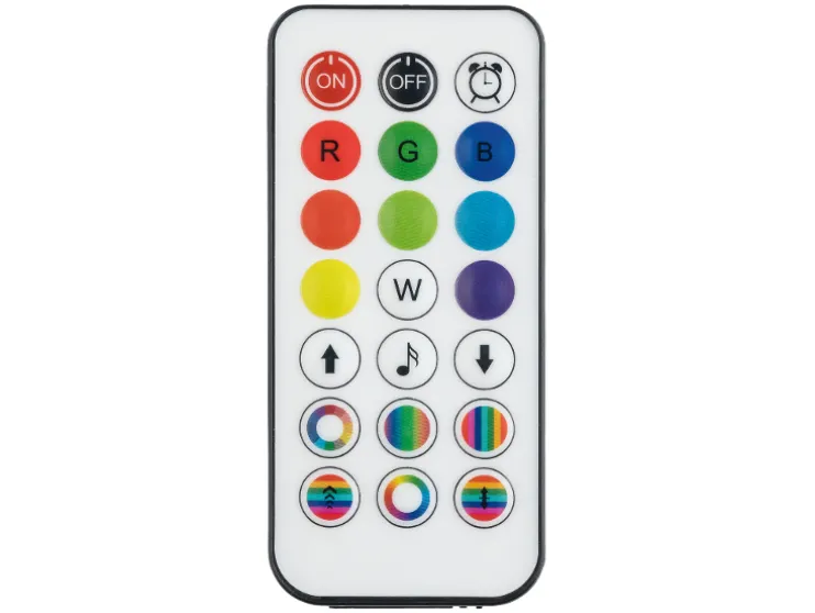 Staande lamp met audiosensor