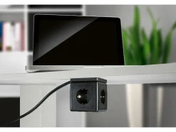 Stekkerdoos kubus met USB-aansluitingen
