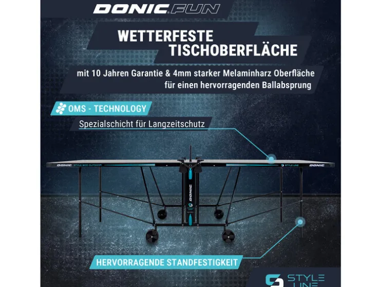 Tafeltennistafel STYLE 600 Outdoor