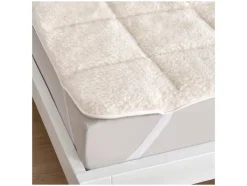 Texels Wol matras topper 160 x 200 cm