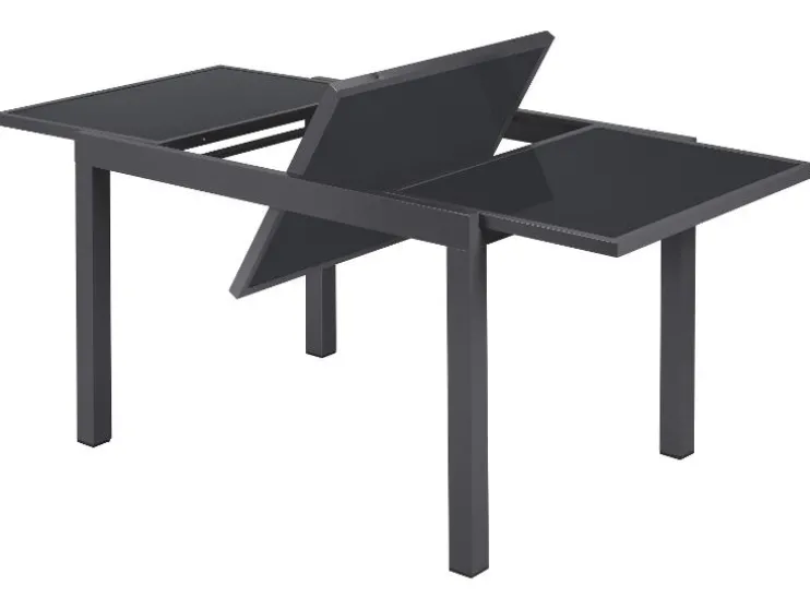 Uitschuifbare aluminium tuintafel Houston