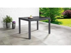 Uitschuifbare aluminium tuintafel Houston