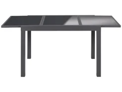 Uitschuifbare aluminium tuintafel Houston