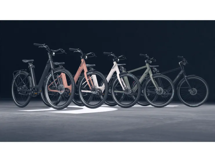 Urban E-bike Olive Green 2.0 X riemaandrijving