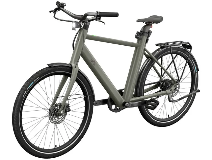 Urban E-bike Olive Green 2.0 X riemaandrijving