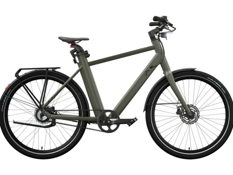 Urban E-bike Olive Green 2.0 X riemaandrijving