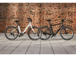 Urban elektrische fiets 1.0 X zwart
