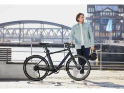 Urban elektrische fiets 1.0 X zwart