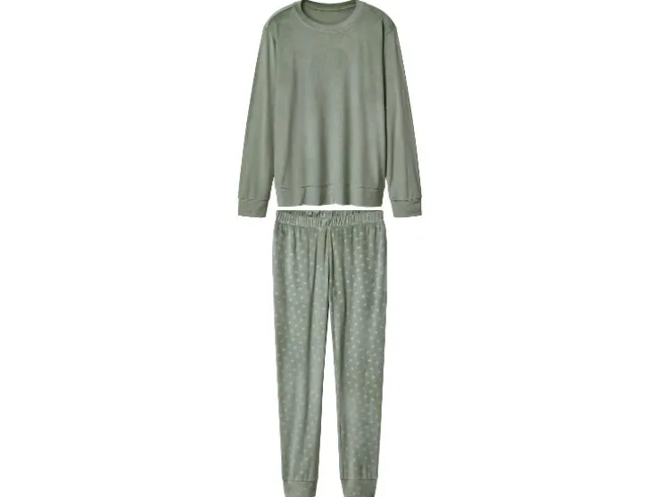 Velours dames pyjama