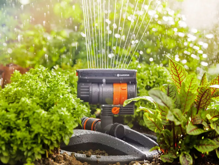 Vierkante sproeier AquaZoom compact