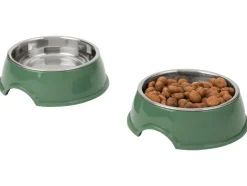 Voer- en drinkbak, voermat of likmat