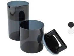 Voorraadpotten met vacumeerdeksel